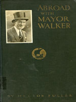 NYSL Decorative Cover: Abroad with Mayor Walker