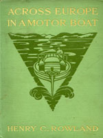 NYSL Decorative Cover: Across Europe in a motor boat ...