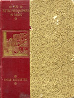 NYSL Decorative Cover: An attic philosopher in Paris, or, A peep at the world from a garret