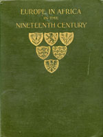 NYSL Decorative Cover: Europe in Africa in the nineteenth century.