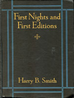 NYSL Decorative Cover: First nights and first editions