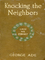 NYSL Decorative Cover: Knocking the neighbors