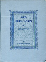 NYSL Decorative Cover: Mrs. Curgenven of Curgenven