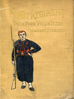 NYSL Decorative Cover: Ninth regiment New York Volunteers (Hawkins' Zouaves)