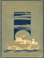 NYSL Decorative Cover: Romantic story of the Puritan fathers