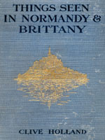 NYSL Decorative Cover: Things seen in Normandy & Brittany